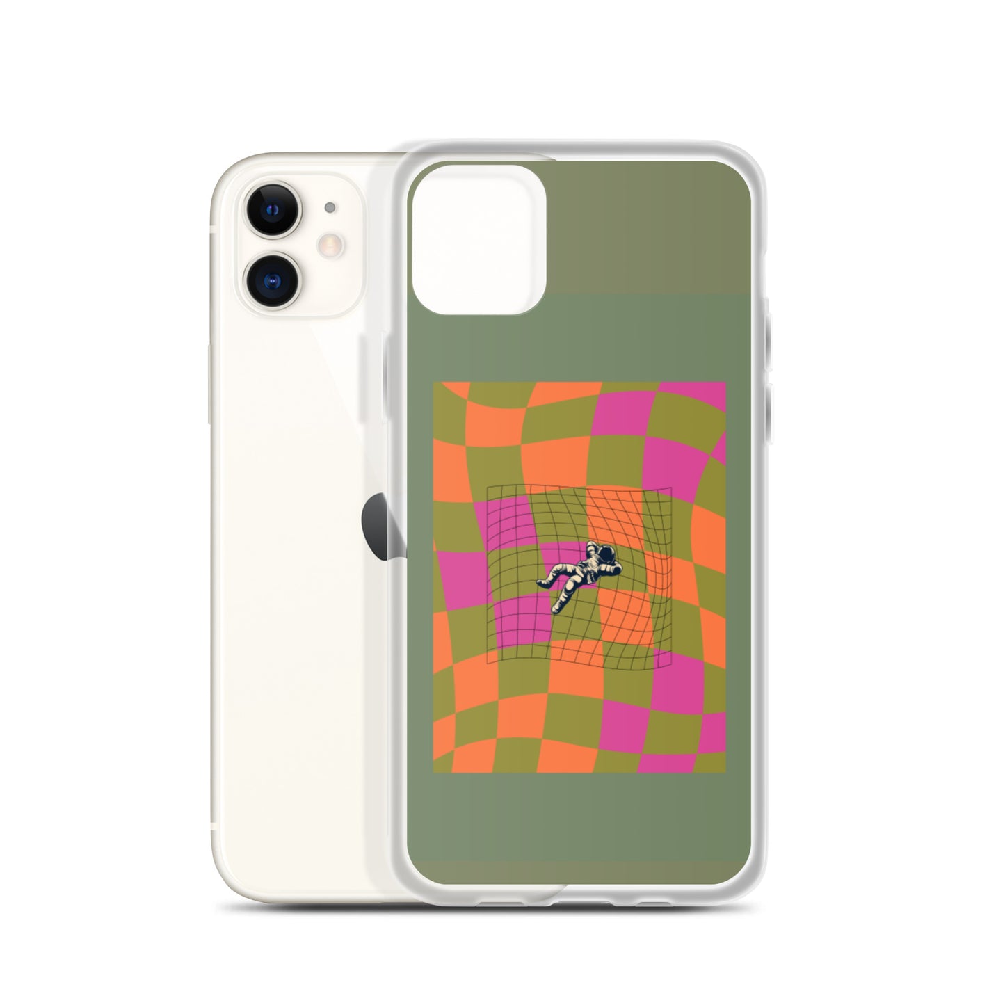 Groovy Astronaut iPhone Case