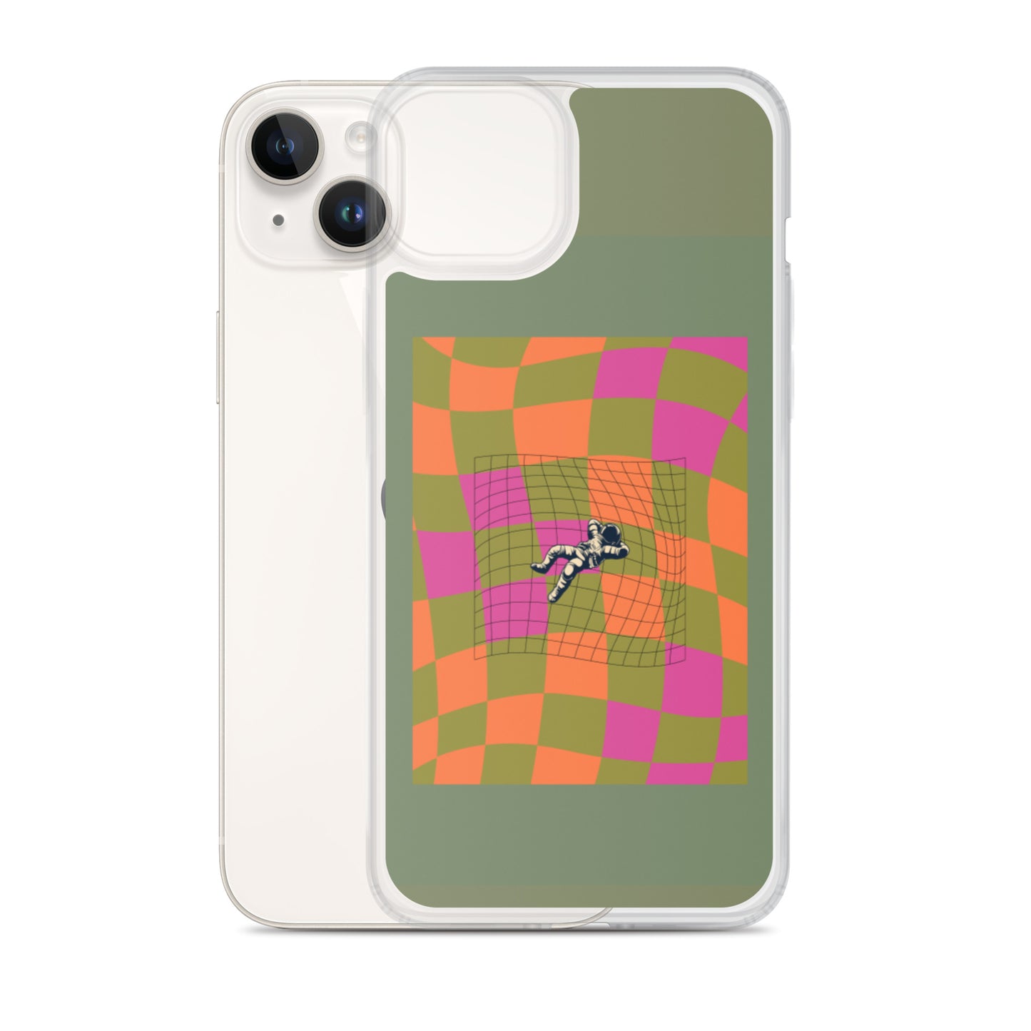 Groovy Astronaut iPhone Case